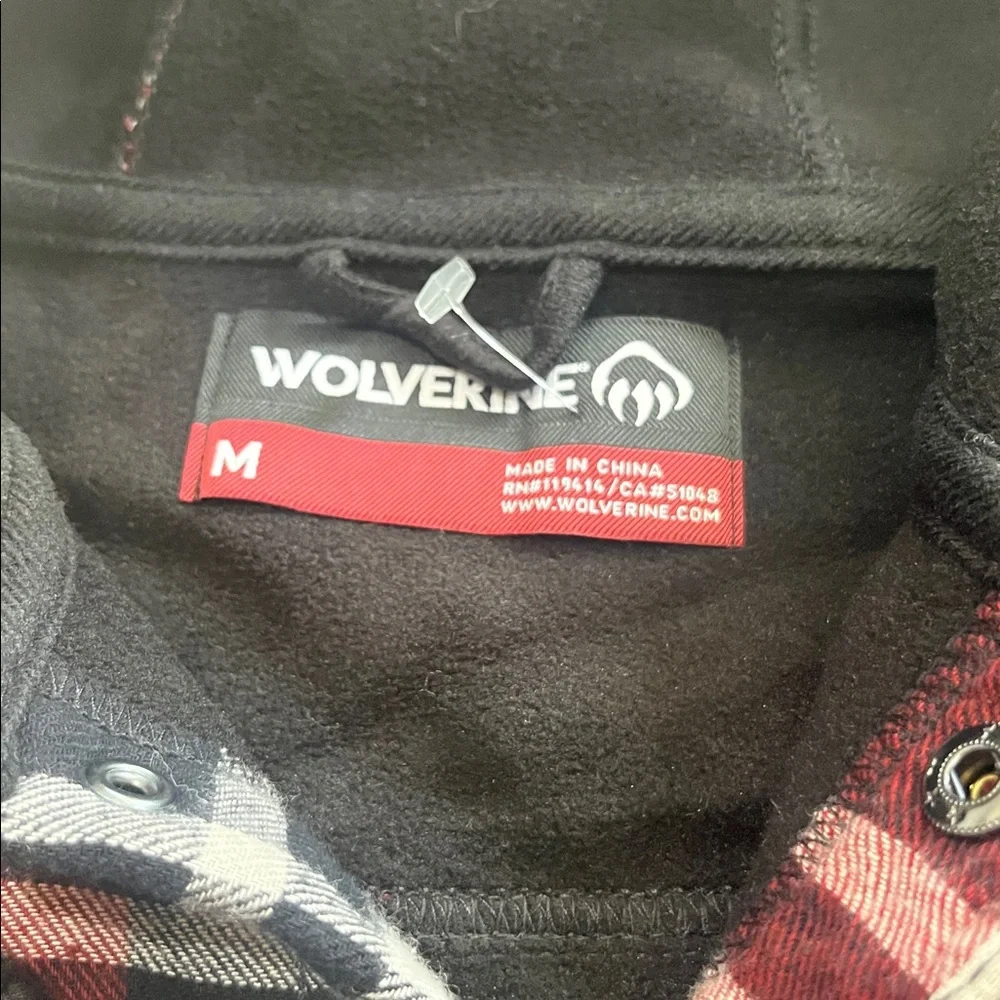 MEN’S WOLVERINE BUCKSAW FLANNEL JACKET NWT medium COAT